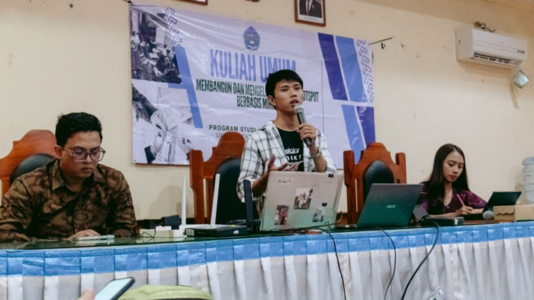 Balian Net Berbagi Pengetahuan Jaringan Hotspot Berbasis Mikrotik kepada Mahasiswa Universitas Panji Sakti